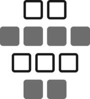 Structured Data Vector Icon