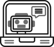 Chatbot Vector Icon