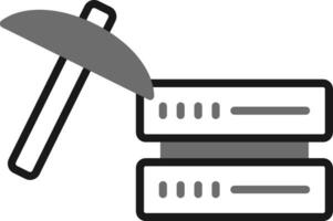 Data Mining Vector Icon
