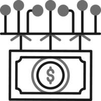 Digital Money Vector Icon