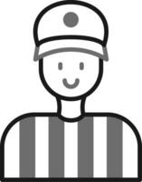 Referee Vector Icon