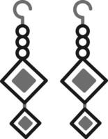 Earrings Vector Icon