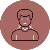 Thyroid Vector Icon