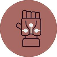 Bionic Hand Vector Icon