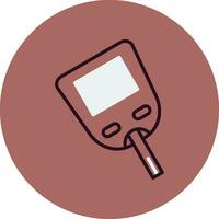 Glucose Meter Vector Icon