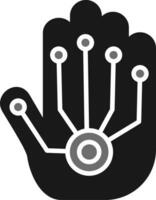 Wired Gloves Vector Icon