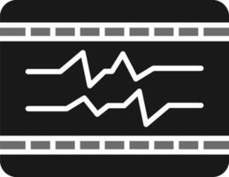 ecg vector icono