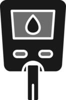 Glucose Meter Vector Icon