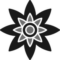 icono de vector de flor de loto