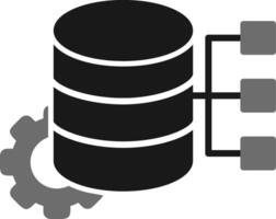 icono de vector de base de datos