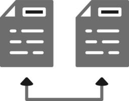 Data Transformation Vector Icon