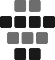 icono de vector de datos estructurados