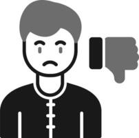 Dissatisfaction Vector Icon