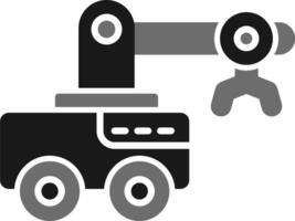 Robot Arm Vector Icon