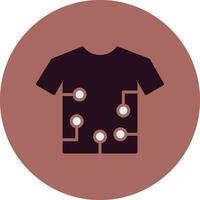 Smart Clothing Vector Icon