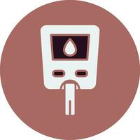 Glucose Meter Vector Icon