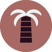 Coconut Palm Vector Icon