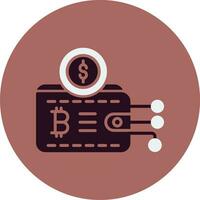 Crypto Wallet Vector Icon