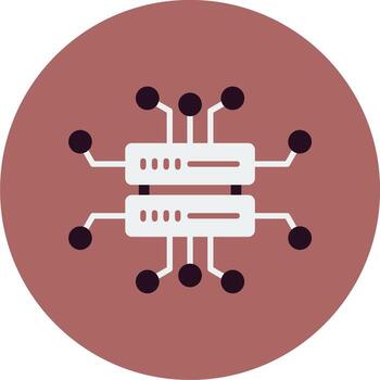 icono de vector de ciencia de datos