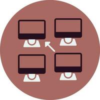 Decentralized Vector Icon