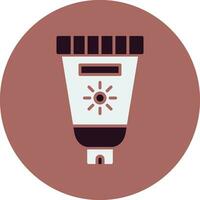 Sunscreen Vector Icon