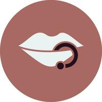 Septum Vector Icon