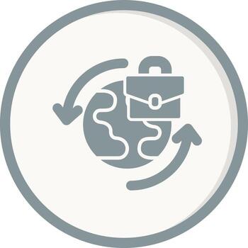 trabajo vector icono