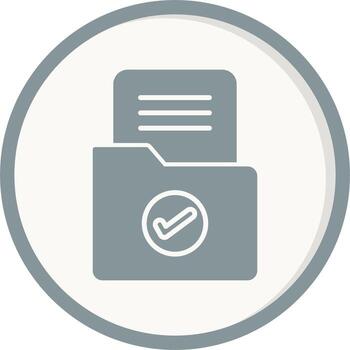 icono de vector de registro