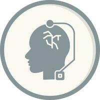 Deep Brain Stimulation Vector Icon