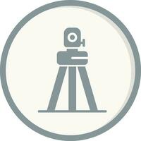 Total Station Vector Icon