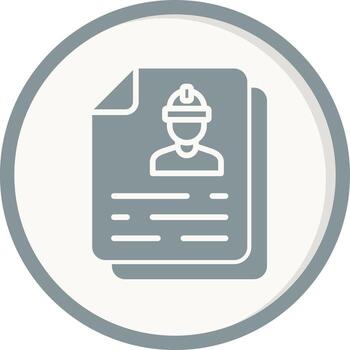 icono de vector de documento