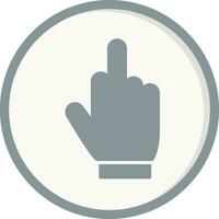 Middle Finger Vector Icon