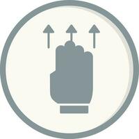 Swipe Up Vector Icon