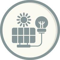 icono de vector de energía renovable