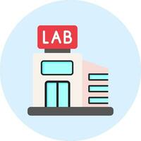 icono de vector de laboratorio