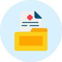 Medical File Vector Icon