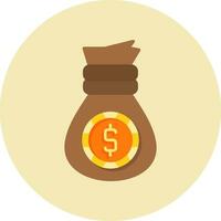 Money Bag Vector Icon