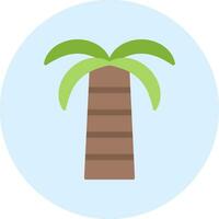 Coconut Palm Vector Icon