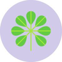 Dwarf Schefflera Vector Icon
