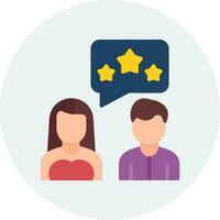 Customer Review Vector Icon