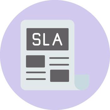 Sla vector icono