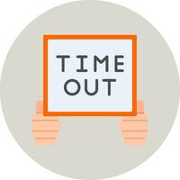 Time Out Vector Icon