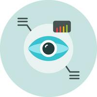 Eye Scanner Vector Icon