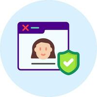 Cyber Security Vector Icon