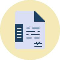 Medical Records Vector Icon