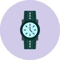 reloj, vector, icono vector