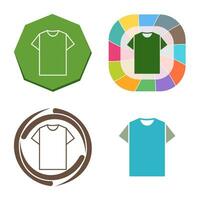 Plain T Shirt Vector Icon