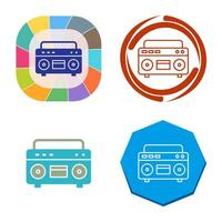 Casette Player Vector Icon