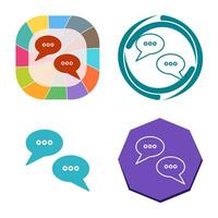 Conversation Bubbles Vector Icon