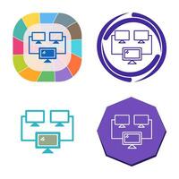 Connected Systems Vector Icon